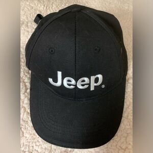 Jeep Black Cap with Gold Accent